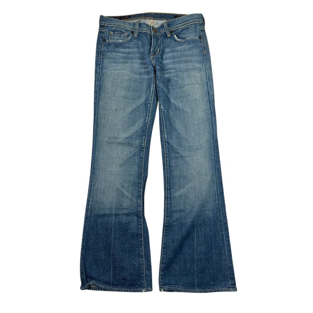 Citizens of Humanity COH Low Waist Flair Flare Stretch Denim Jeans Y2K Naomi 29